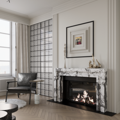 декоративная панель 1.59.821 в интерьере