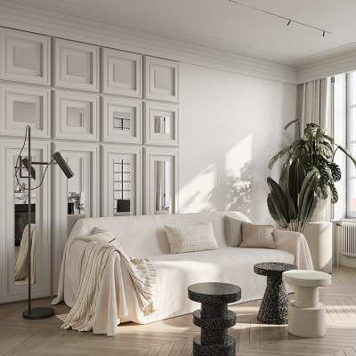 декоративная панель 1.59.821 в интерьере