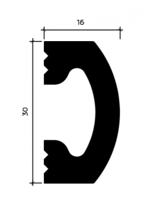 молдинг U.6.51.416 в интерьере