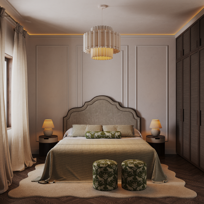 карниз U.6.50.400 в интерьере