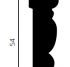 молдинг 1.51.324 в интерьере