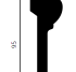 молдинг 1.51.307 в интерьере