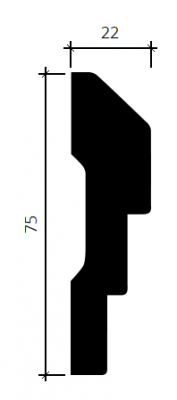 молдинг 1.51.315 в интерьере