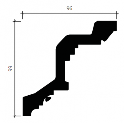 карниз 1.50.169 гибкий в интерьере
